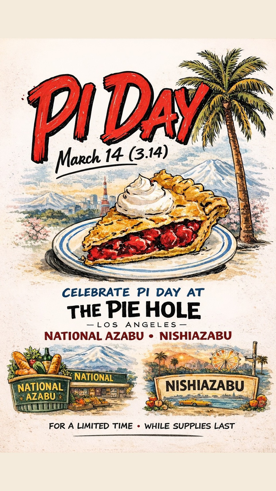 美味しいアメリカンパイを店舗販売とネット予約注文開始。お誕生会パーティ、お誕生会プレゼント、おいしいスイーツギフト、誕生日パーティー、ホームパーティーなどの商品として、店舗受取りテイクアウト予約注文と宅配便注文をネット注文受付中。