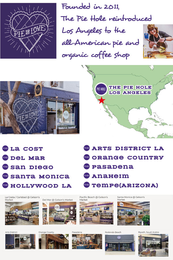 代々5代に渡り受け継がれてきた秘伝のパイレシピをもとに創業者マシュー・ヘフナーさんが2011年アメリカ・ロサンゼルスにパイショップを開店。伝統的なアメリカンパイ専門店「The Pie Hole Los Angeles」はアメリカ・ロサンゼルスの口コミランキング「カフェ・喫茶店部門」で人気No.1を獲得。美味しいアップルパイ屋さんは本格アメリカンパイを提供しています。東京都港区西麻布の古民家でテイクアウト販売中。ザ・パイホール・ロサンゼルス 西麻布。西麻布のおいしいスイーツ店。